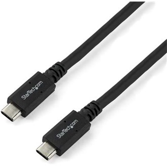 StarTech USB-C 3.1 Gen1 -> USB-C 3.1 Gen1 M/M adatkábel 1.8m fekete