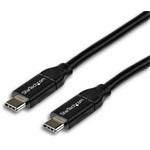 StarTech USB-C / Thunderbolt -> USB-C M/M adatkábel 2m fekete