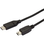 StarTech USB-C / Thunderbolt -> USB-B 2.0 mini M/M adatkábel 2m fekete