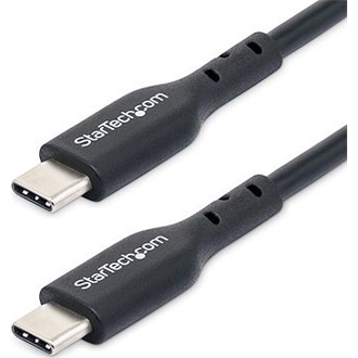 StarTech USB-C -> USB-C M/M töltőkábel 2m fekete