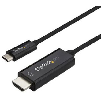 StarTech USB-C -> HDMI 2.0 M/M adapter 2m fekete