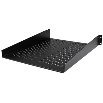 StarTech 2U rack polc fekete