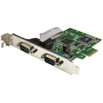 StarTech 2-PORT PCI EXPRESS SERIAL CARD W/16C1050 UART-RS232 SERIAL CARD