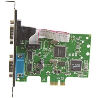 StarTech 2-PORT PCI EXPRESS SERIAL CARD W/16C1050 UART-RS232 SERIAL CARD
