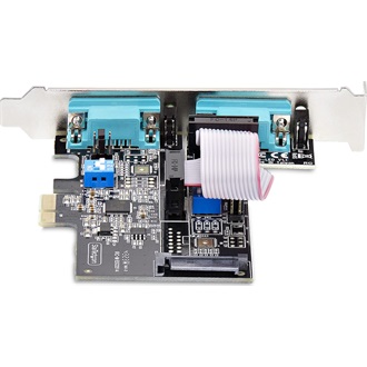 StarTech 2-PORT SERIAL PCIE CARD .