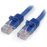 StarTech RJ45 CAT5e UTP -> RJ45 CAT5e UTP M/M adatkábel 3m kék