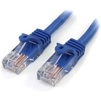 StarTech RJ45 CAT5e UTP -> RJ45 CAT5e UTP M/M adatkábel 3m kék