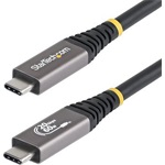 StarTech 20Gbps USB4 -> USB4 M/M adatkábel 3m fekete-szürke