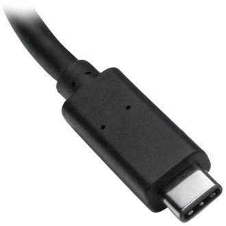 StarTech HB30C3A1GE 3-portos USB-C USB3.0 RJ45 hub fekete