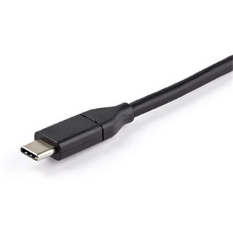 StarTech USB-C / Thunderbolt -> DisplayPort 1.4 M/M video kábel 1m fekete HBR3/HDR/DSC