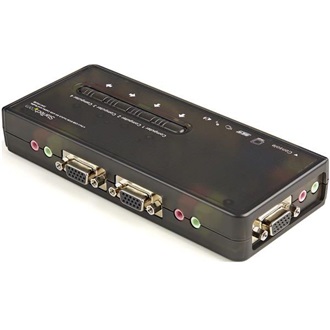 StarTech 4 portos USB2.0 KVM switch Kit