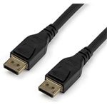 StarTech DisplayPort 1.4 -> DisplayPort 1.4 M/M video kábel 5m fekete