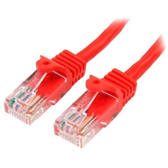 StarTech CAT5e UTP -> CAT5e UTP M/M adatkábel 5m piros