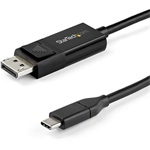 StarTech USB-C / Thunderbolt -> DisplayPort 1.4 M/M video kábel 2m fekete