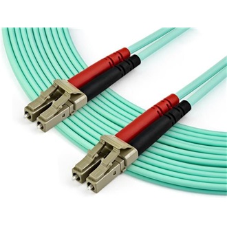 StarTech LC Duplex -> LC Duplex M/M adatkábel 7m kék OM4 Multimode 50/125µm 100Gbps