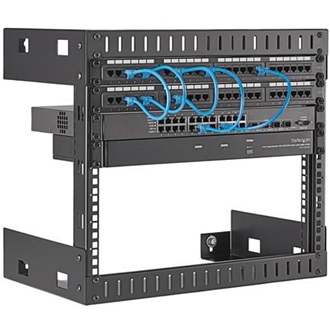 StarTech 8U fali rack keret fekete