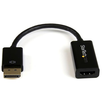 StarTech Displayport 1.2 -> HDMI M/F adapter 0.15m aktív, 4k fekete