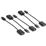 StarTech DisplayPort 1.2 -> VGA M/F adapter 0.2m fekete 5db