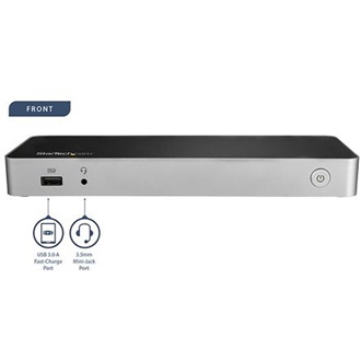 StarTech DUAL MONITOR USB C DOCK - PD .