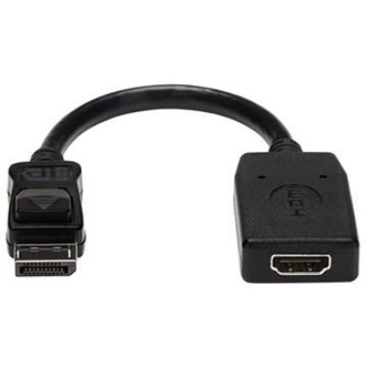 StarTech Displayport -> HDMI M/F adapter 0.1m fekete