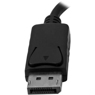 StarTech Displayport -> HDMI VGA M/F adapter 0.2m fekete