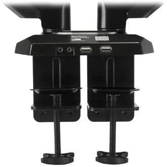 StarTech Dual 12"-30" monitor asztali állvány fekete