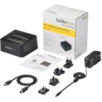 StarTech Dual-Bay 2.5/3.5" SATA USB3.1 dokkoló