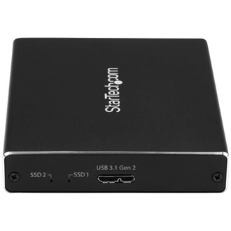 StarTech HDD DRIVE ENCLOSURE DUAL-SLOT MAX. 2TB M.2 (NGFF. B-KEY) RAID
