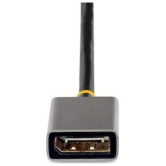 StarTech HDMI 2.0 -> DisplayPort 1.2 M/F aktív adapter 0.3m fekete