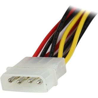 StarTech Molex Power 4pin -> 2db SATA Power 15pin M/F tápkábel 0.3m