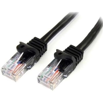 StarTech RJ45 CAT5e UTP -> RJ45 CAT5e UTP M/M adatkábel 7m fekete