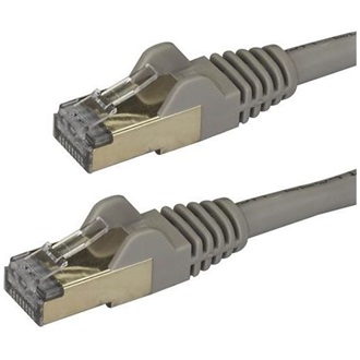 StarTech RJ45 CAT6A 10Gb STP -> RJ45 CAT6A 10Gb STP M/M adatkábel 0.5m szürke