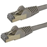 StarTech RJ45 CAT6A 10Gb STP -> RJ45 CAT6A 10Gb STP M/M adatkábel 1m szürke