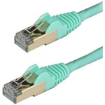 StarTech RJ45 CAT6A 10Gb STP -> RJ45 CAT6A 10Gb STP M/M adatkábel 2m zöld