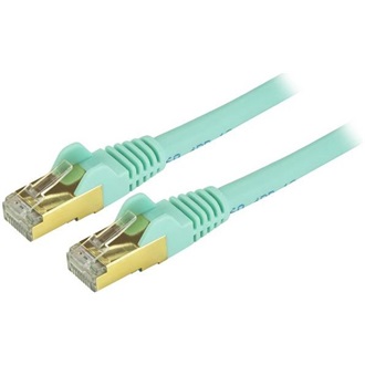 StarTech RJ45 CAT6A 10Gb STP -> RJ45 CAT6A 10Gb STP M/M adatkábel 3m zöld