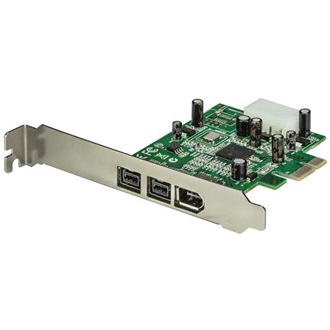 StarTech PCI-E x1 1+2 portos FireWire A FireWire B IO vezérlő