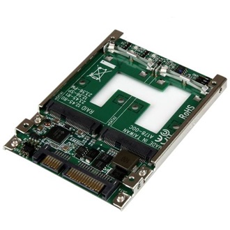 StarTech SATA3 2,5" 2 portos mSATA RAID vezérlő
