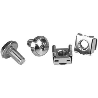 StarTech SCREWS + CAGE NUTS M6 20 PACK OF M6 SCREWS + M6 NUTS