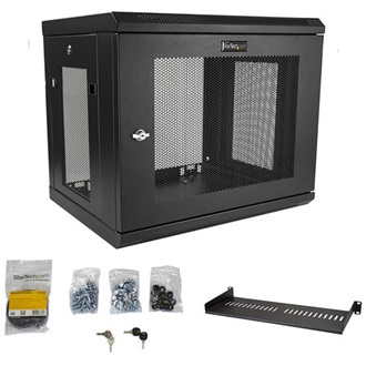StarTech SERVER RACK 9U F. WALL 60X54 4X45CM BLACK