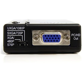 StarTech S-Video composite -> VGA F/F konverter fekete