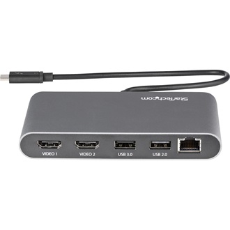 StarTech Thunderbolt 3 Mini Dock 5-port 100W Thunderbolt 3 dokkoló szürke
