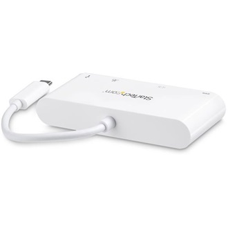 StarTech USB-C ADAPTER MULTIPORT DVI DVI-I RJ45 USB-A