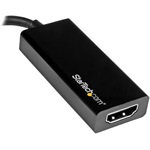 StarTech USB-C / Thunderbolt -> HDMI 1.4 M/F adapter 0.1m fekete DP Alt Mode