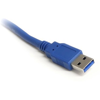 StarTech USB 3.0 A M/F adatkábel hosszabbító 1.5m kék asztali