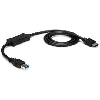 StarTech USB-A 3.0 -> eSATA M/M adatkábel 0.9m fekete