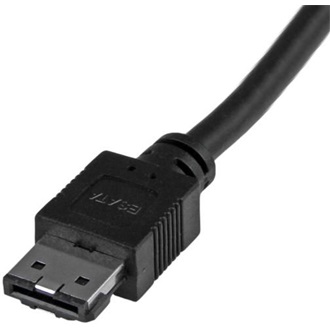 StarTech USB-A 3.0 -> eSATA M/M adatkábel 0.9m fekete