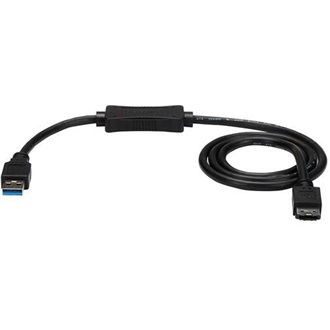 StarTech USB-A 3.0 -> eSATA M/M adatkábel 0.9m fekete