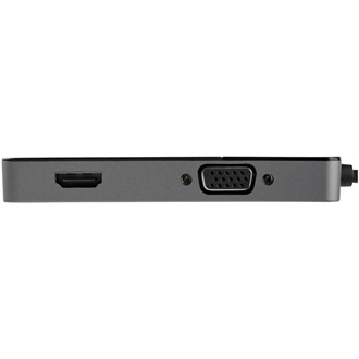 StarTech USB-A 3.0 -> HDMI 1.4 VGA M/F adapter 0.15m fekete