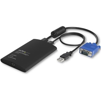 StarTech USB A VGA M/F adapter KVM Console to Laptop Crash Cart Adapter with File Transfer & Video Capture