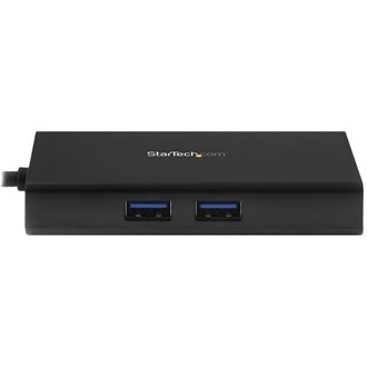 StarTech Multiport  USB-C / Thunderbolt -> HDMI 1.4 Ethernet 1Gb/s USB-C USB-A 3.0 F/F adapter szürke